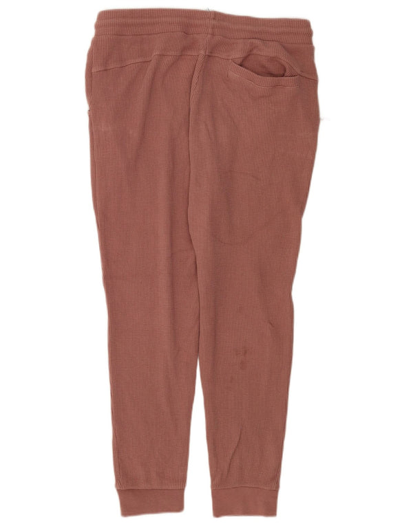 Zara Pantalon de survêtement pour femme UK 14 Large Marron