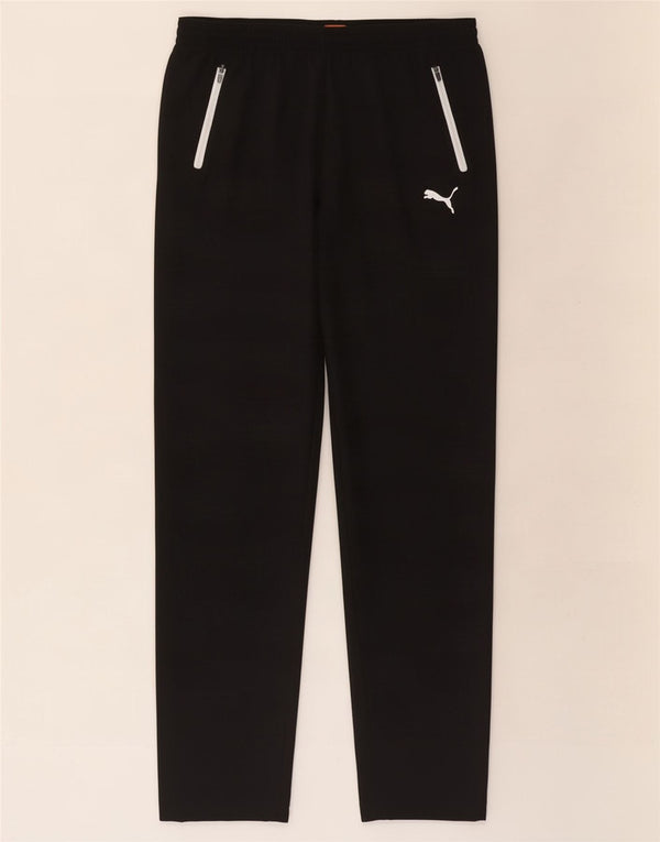 Puma Pantalon de survêtement pour femme UK 14 Large Noir Polyester