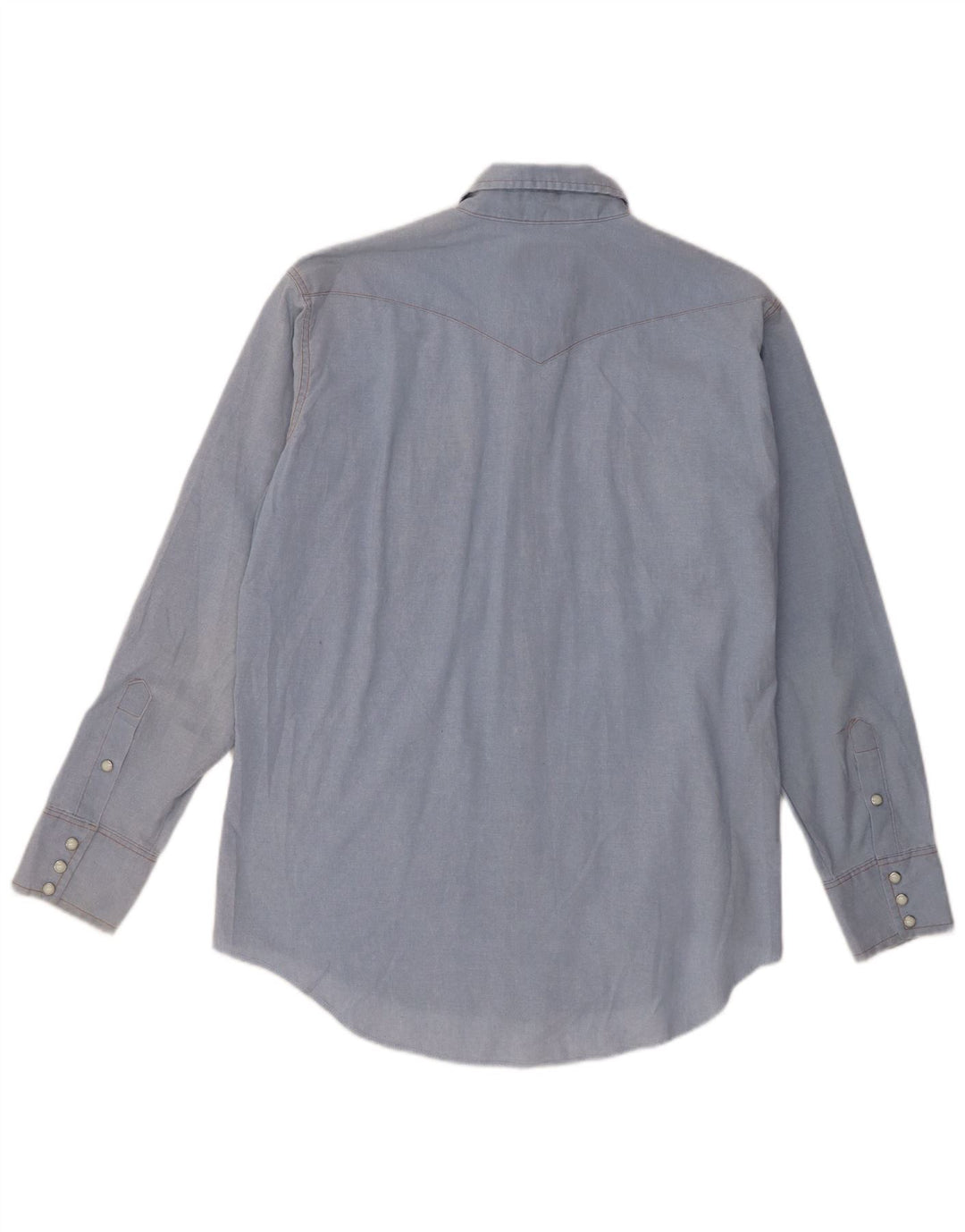 Wrangler Chemise Western Regular Fit pour Homme Taille 17 XL Bleu Polyester