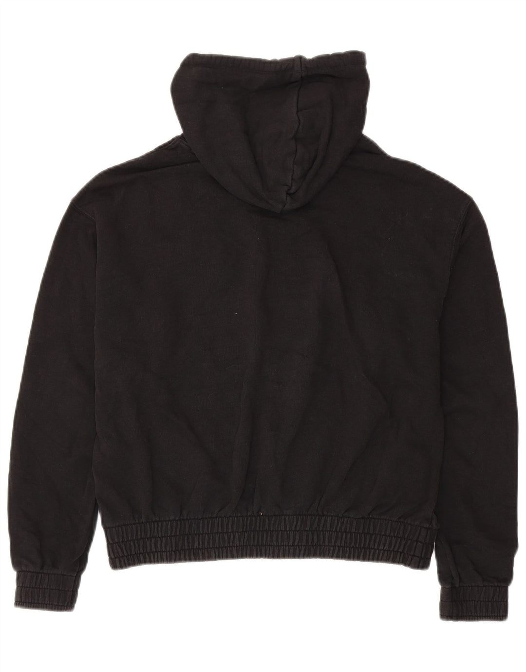 PUMA Pull à capuche surdimensionné pour femme UK 44 Coton noir moyen