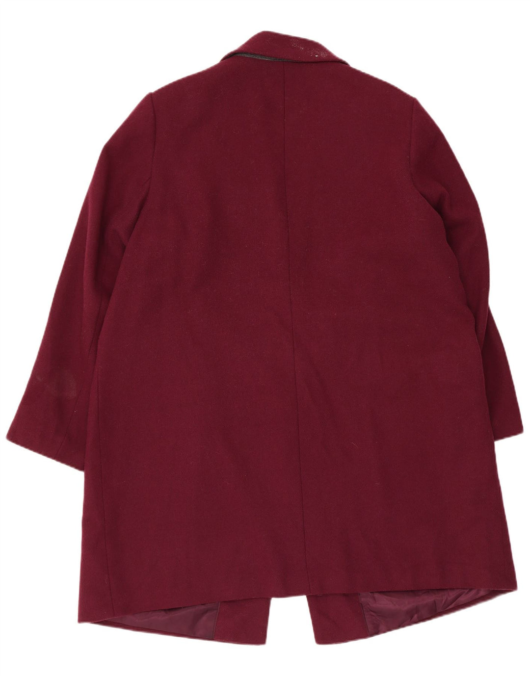 Marks & Spencer Manteau Femme UK 20 2XL Bordeaux Polyester