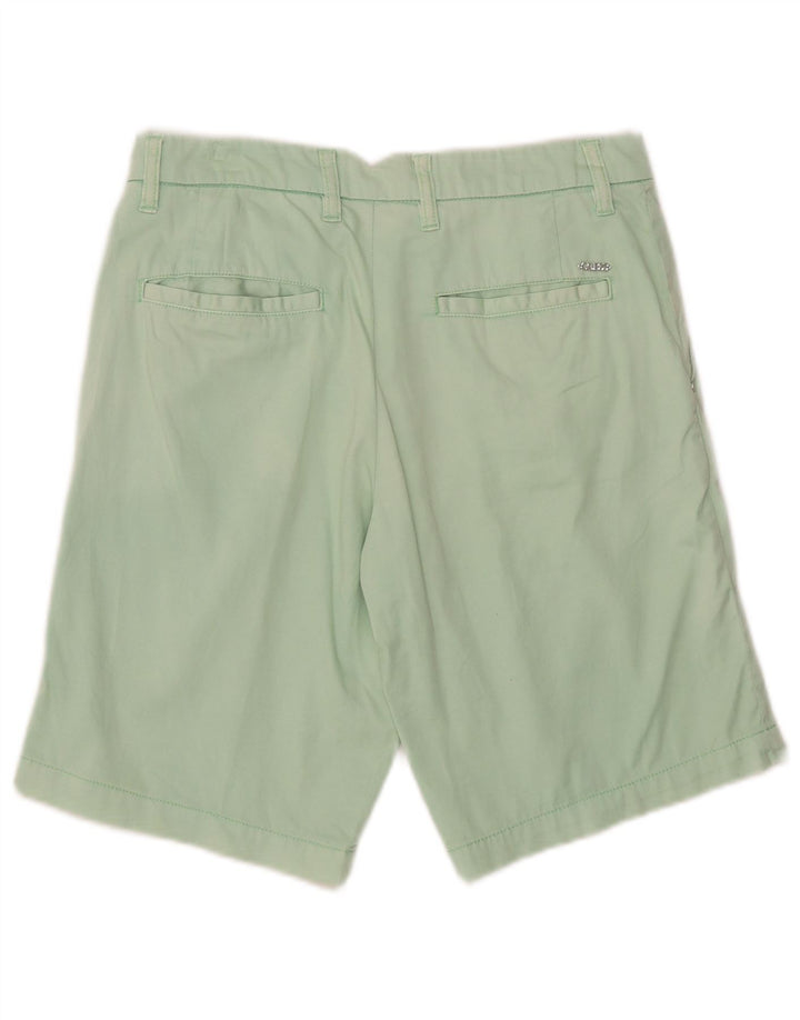 Guess Short Chino Femme W28 Coton Vert Moyen