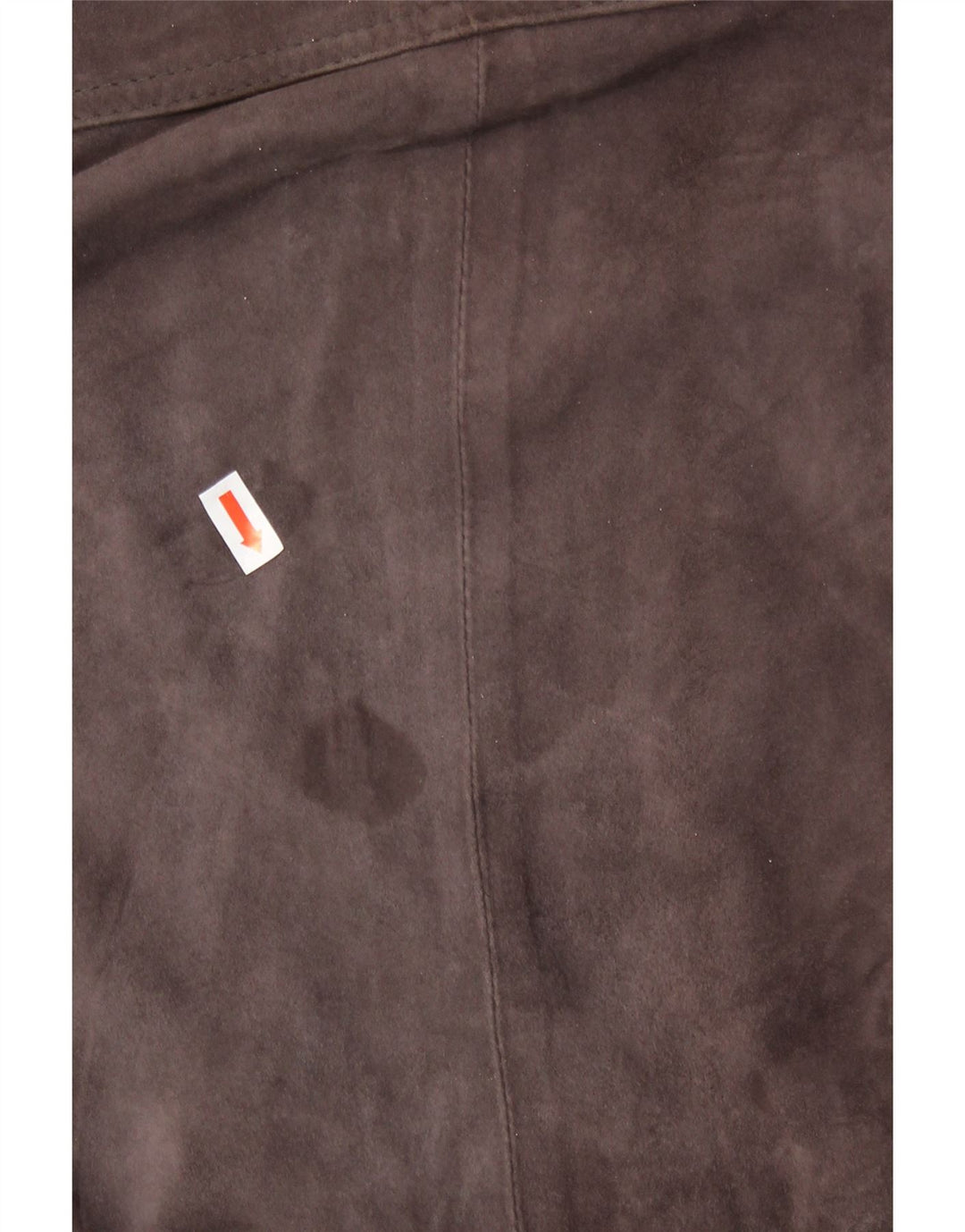 Veste coupe-vent en daim vintage pour homme UK 42 XL Cuir marron