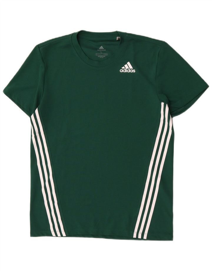Adidas Hommes Aeroready T-Shirt Haut Grand Vert Polyester