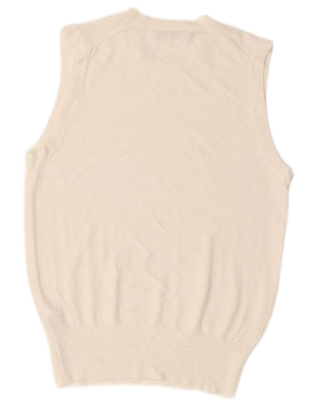 Zara Femme Débardeur UK 12 Medium Off White Viscose
