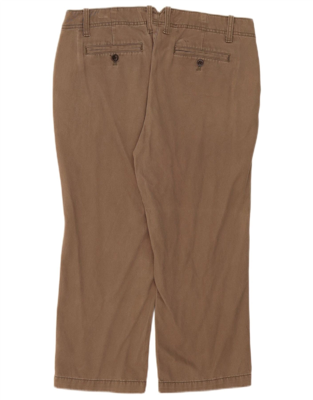 Eddie Bauer Pantalon Capri Femme US 8 Medium W34 L23 Coton Beige