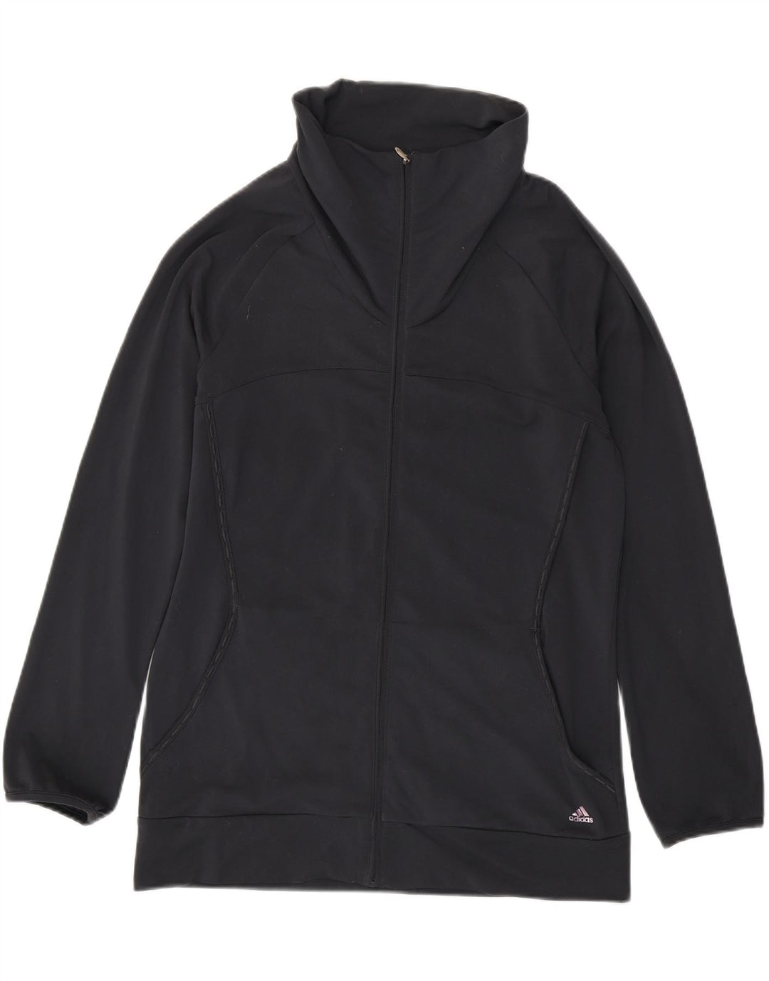 ADIDAS Veste de survêtement pour femme UK 20 XL Gris Polyester