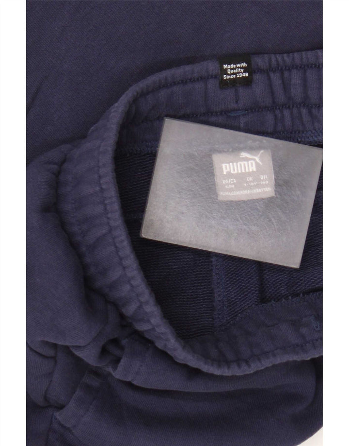 Puma Short de sport garçon 9-10 ans bleu marine
