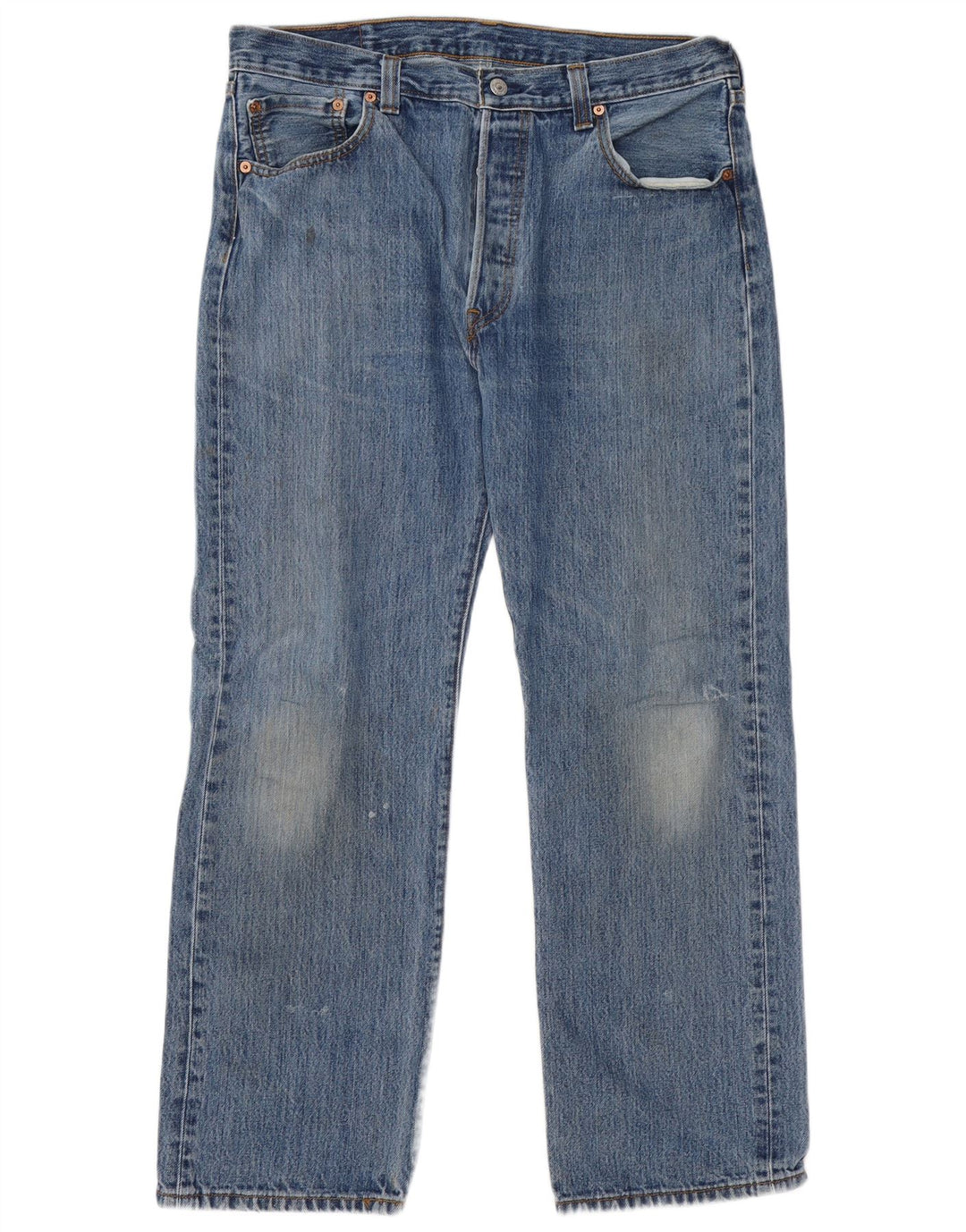 Levi's Jean Droit 501 Homme Bleu W36 L30 Coton