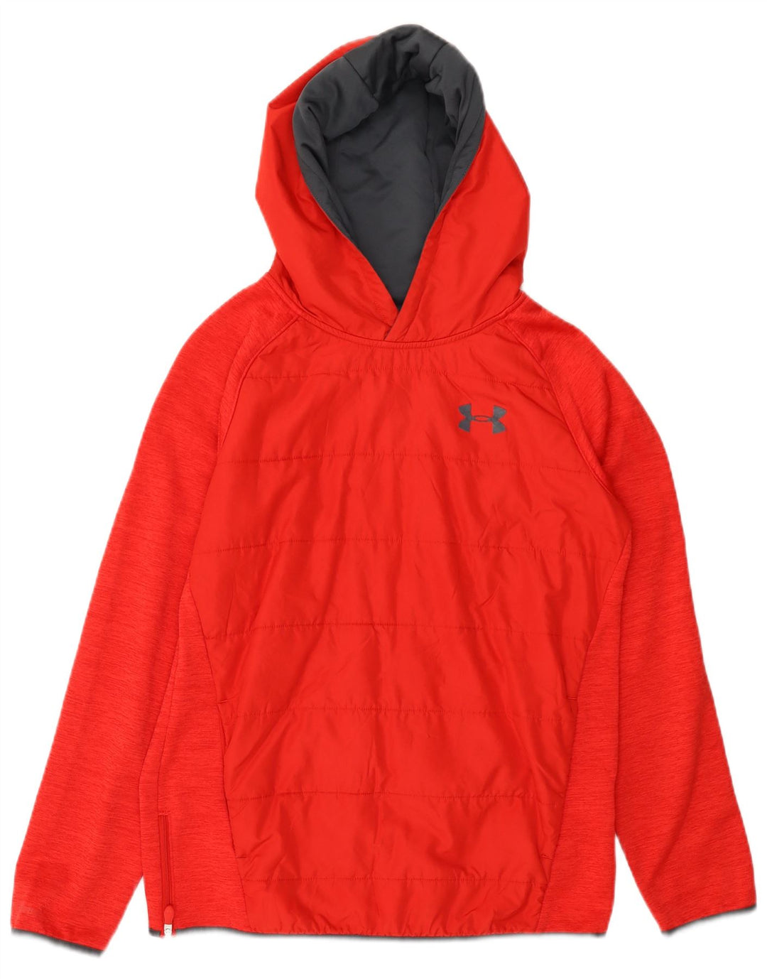 UNDER ARMOUR Pull à capuche garçon 13-14 ans XL Rouge Polyester