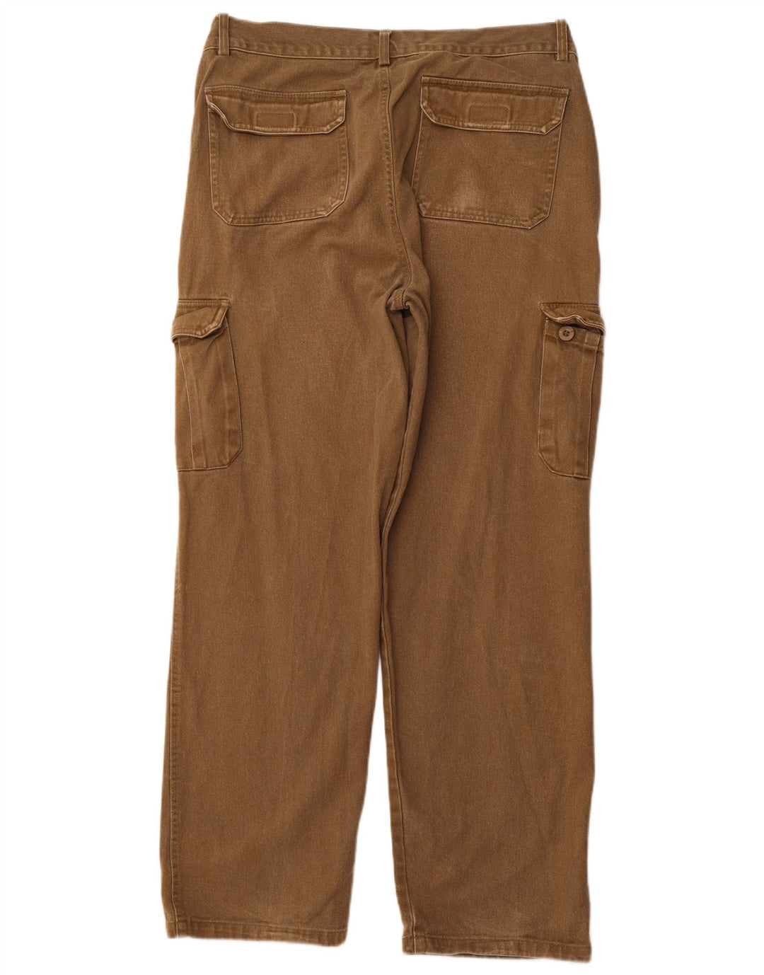 VINTAGE Pantalon cargo droit homme EU 52 XL W36 L30 Coton kaki