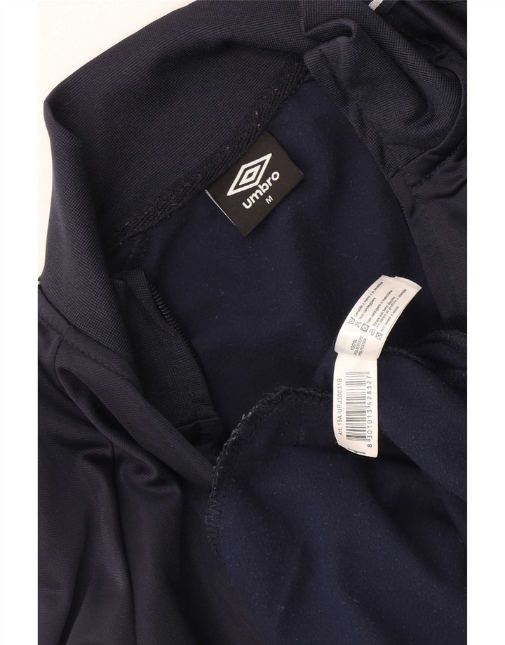 Umbro Veste de Survêtement Homme Bleu Marine Moyen Géométrique Polyester