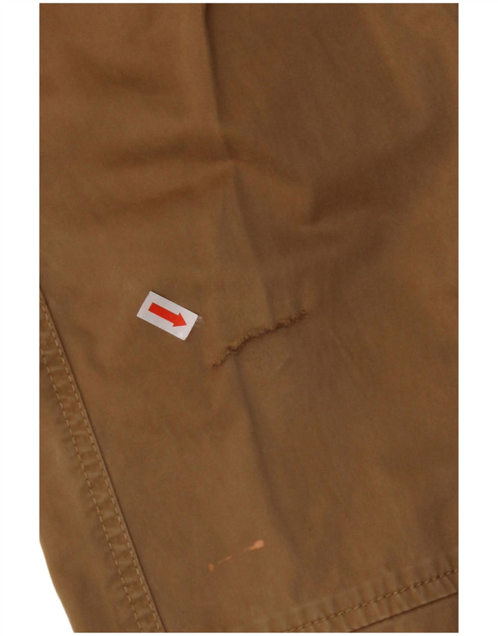 SUPERDRY Pantalon Cargo Droit Homme W32 L32 Beige Coton