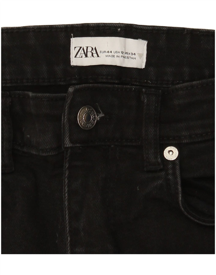 Zara Jean Bootcut Femme EU 44 XL W34 L25 Noir