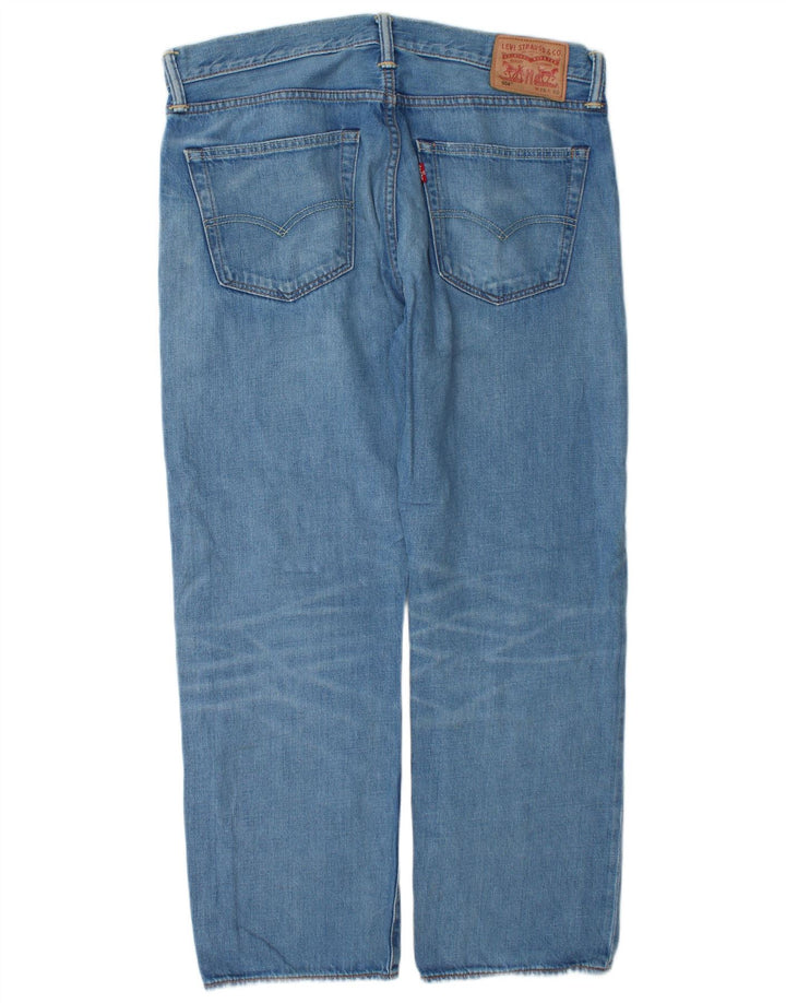 Levi's Jean Droit 504 Homme Bleu W36 L30 Coton
