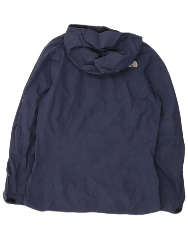 The North Face Veste de pluie à capuche Hyvent pour femme UK 14 Bleu marine moyen