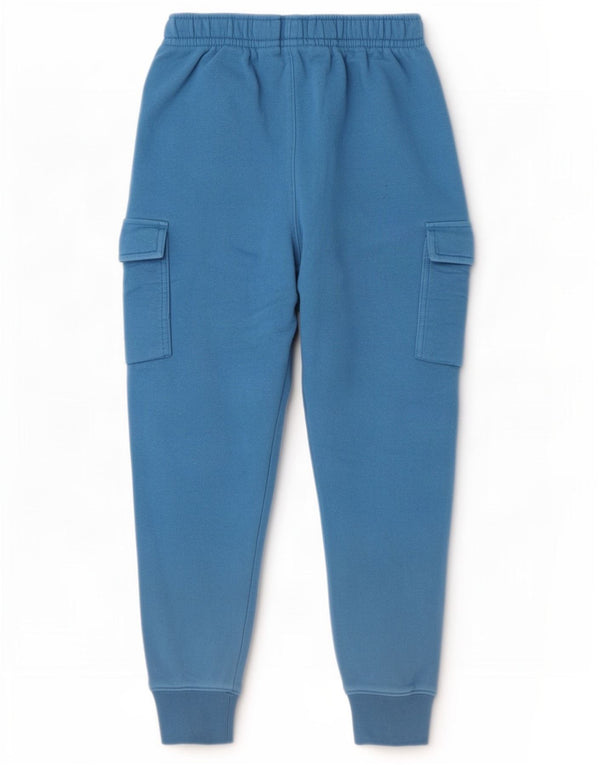 Nike Pantalon de survêtement cargo graphique pour homme en coton bleu Taille S