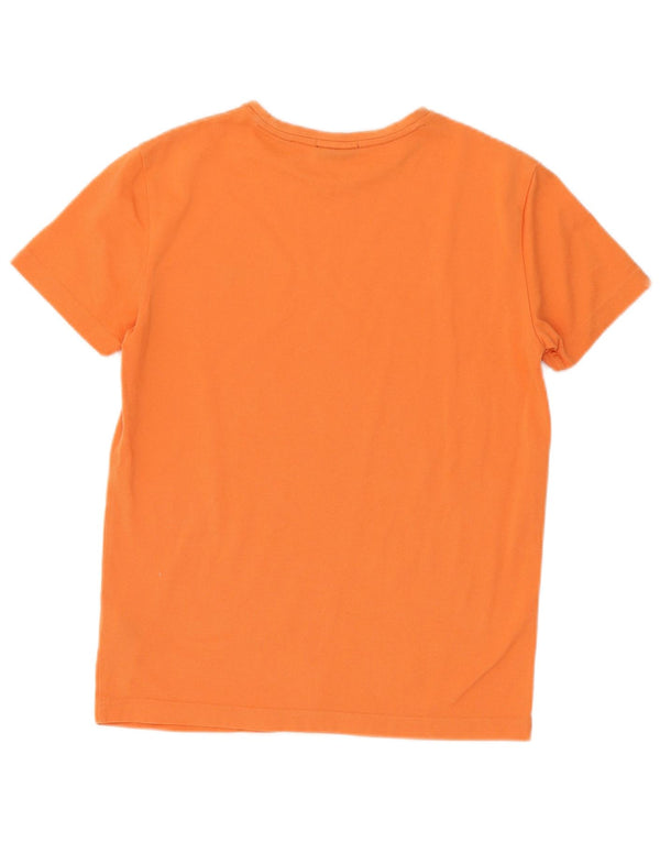 Gant T-Shirt Slim Fit Homme Orange Moyen Coton