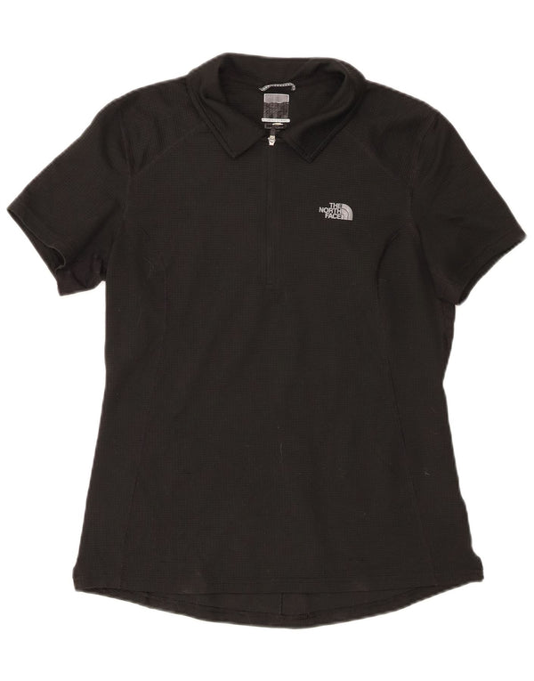 The North Face Polo Femme UK 12 Medium Noir Polyester