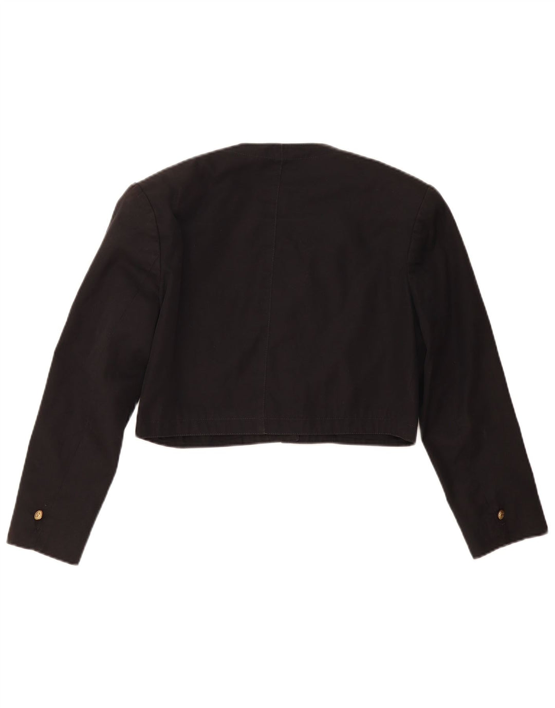 FORENZA Veste Boléro Femme UK 16 Large Noir Coton