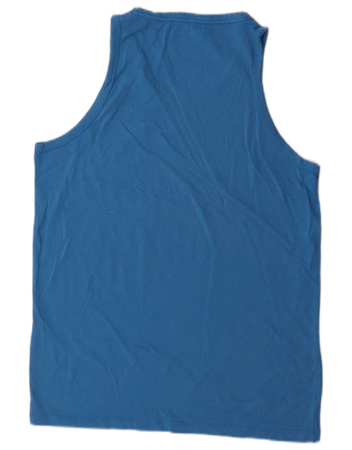 Jack & Jones Débardeur Graphique Homme Grand Bleu Coton