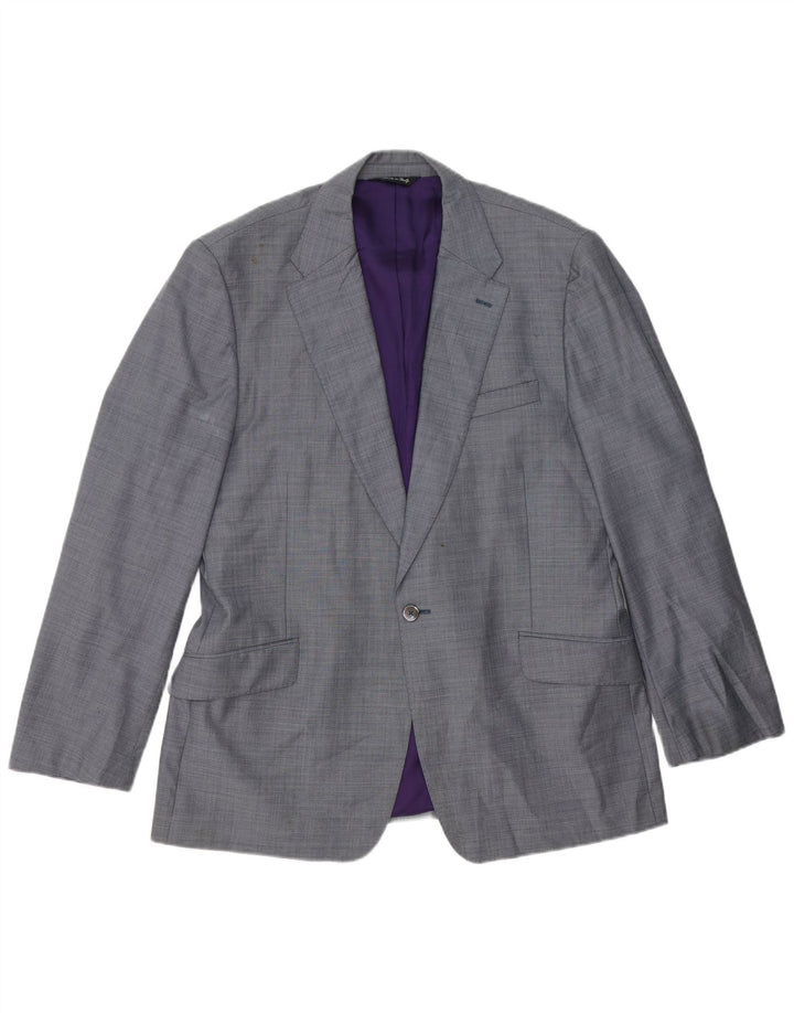 Paul Smith Veste blazer à 1 bouton pour homme UK 38 Gris moyen