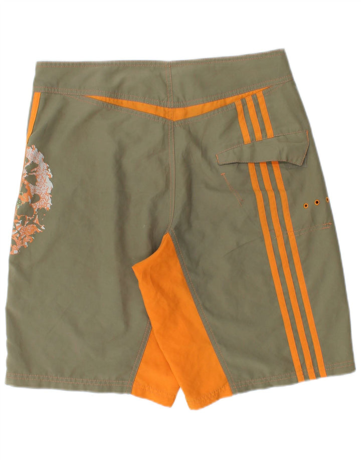 ADIDAS Short de Bain Homme Petit Kaki Floral Polyester