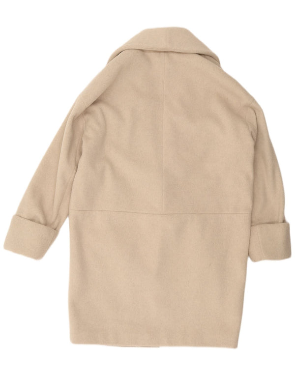 MINT VELVET Manteau surdimensionné pour femme UK 6 XS Beige Polyester