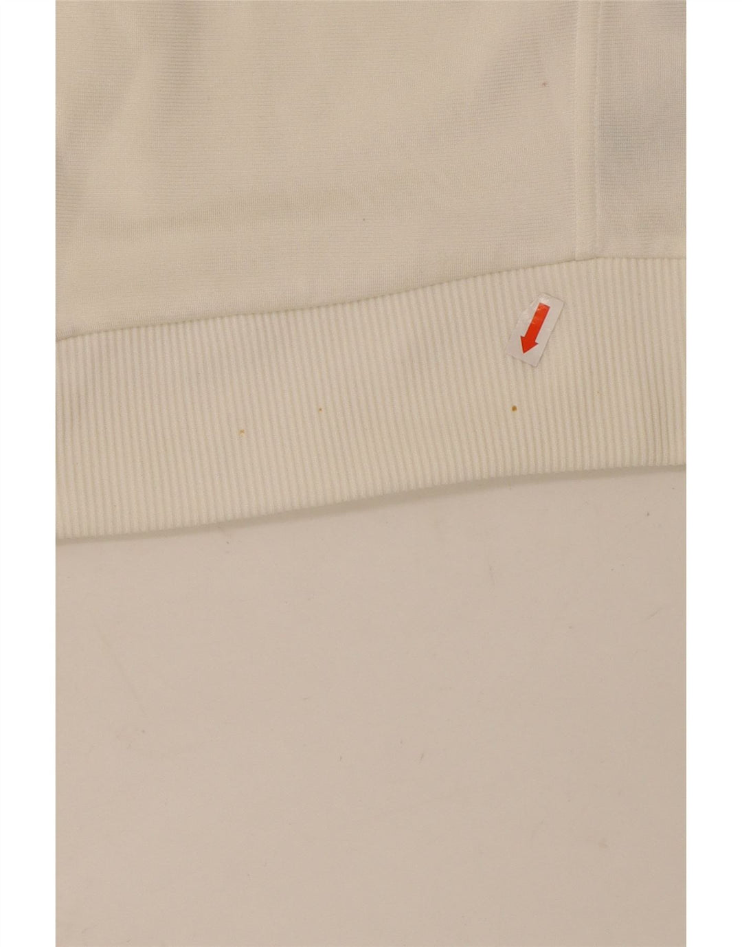 ADIDAS Veste de survêtement pour femme UK 16 Large Off White Polyester