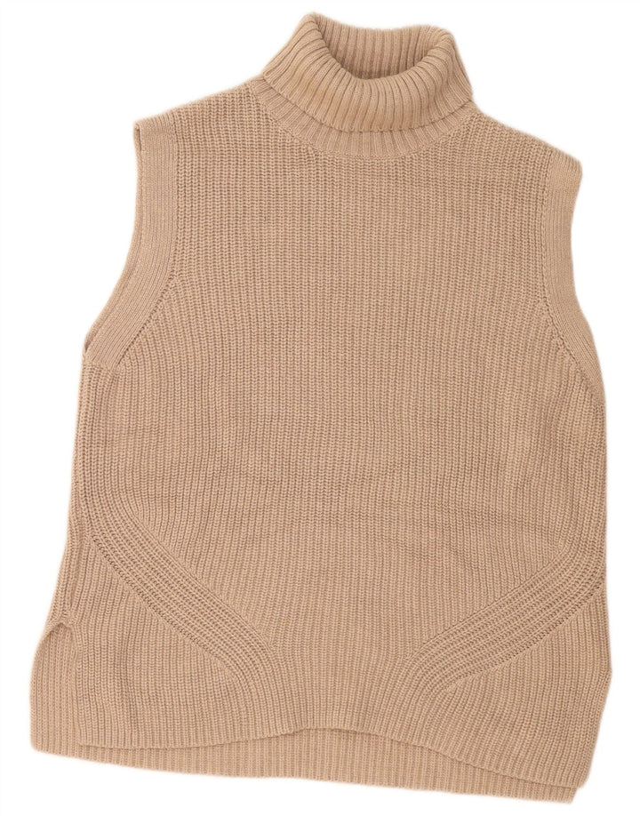 Marks & Spencer Débardeur long surdimensionné pour femme UK 10 Small Beige