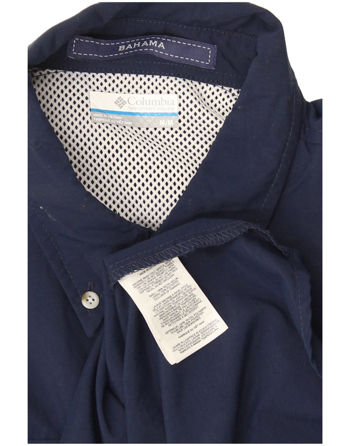 Columbia Chemise Omni-Shade Homme Bleu Marine Moyen Nylon