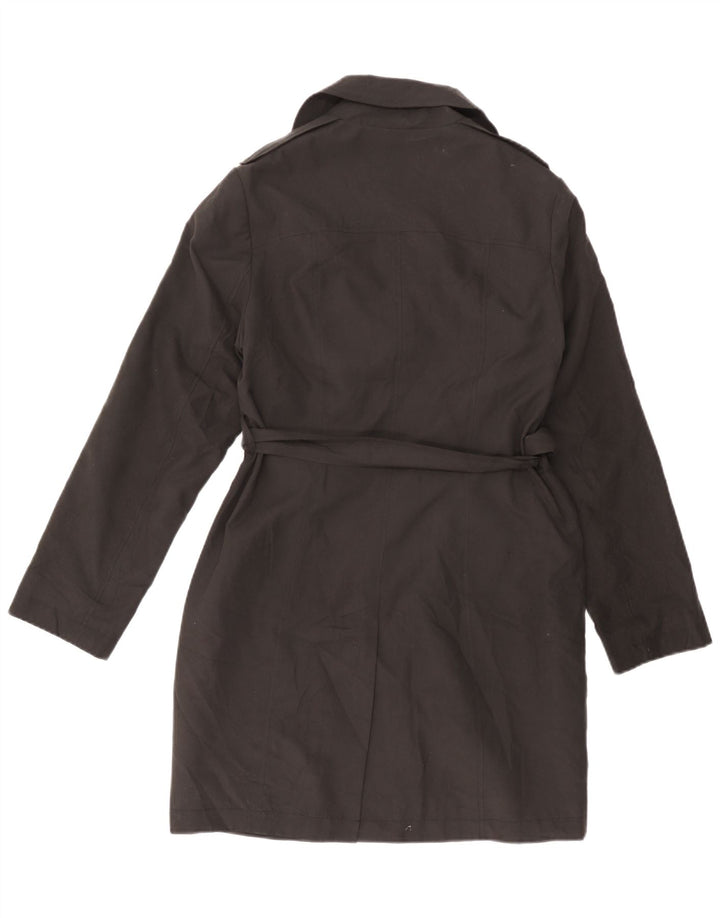 Marks & Spencer Trench-Coat Femme UK 44 Large Noir Polyester