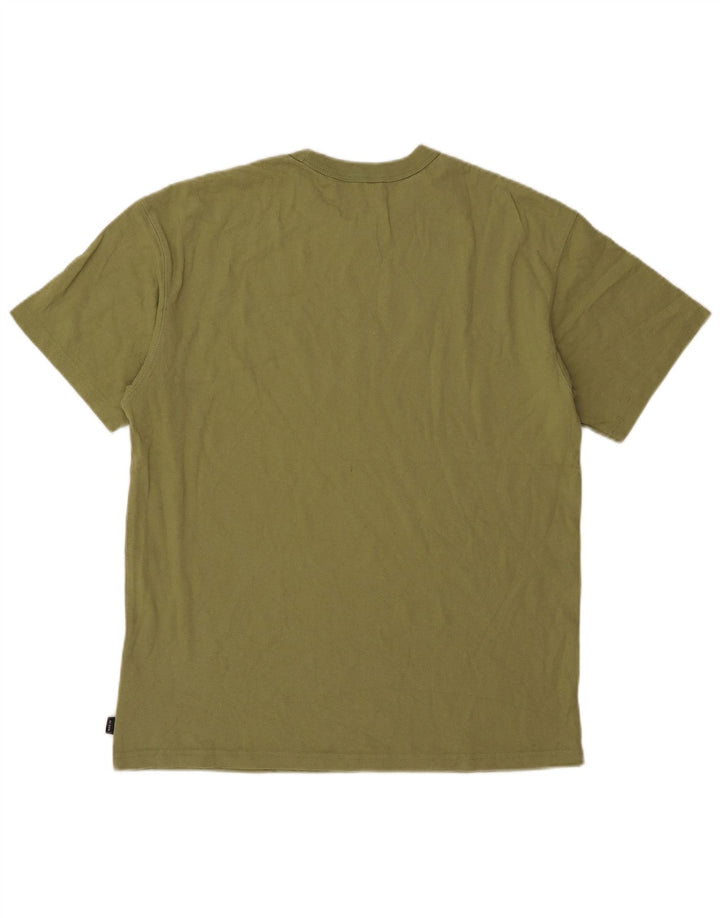 Nike T-shirt coupe ample en coton kaki moyen pour homme