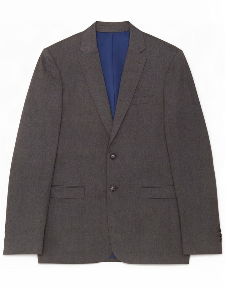 Marks & Spencer Veste blazer longue à 2 boutons pour homme UK 40 Gris moyen