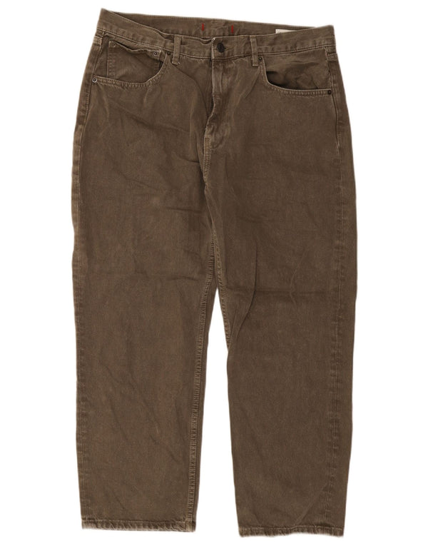 Zara Jean droit femme EU 46 2XL W36 L26 Kaki