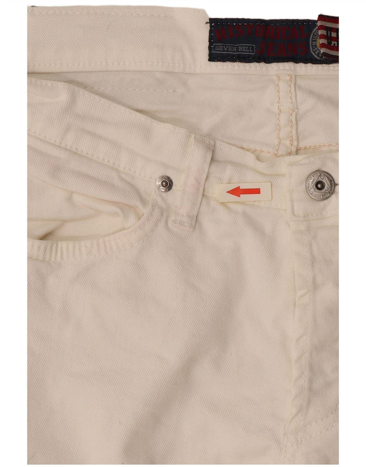 Roy Rogers Jean skinny bas pour femme W30 L32 Blanc