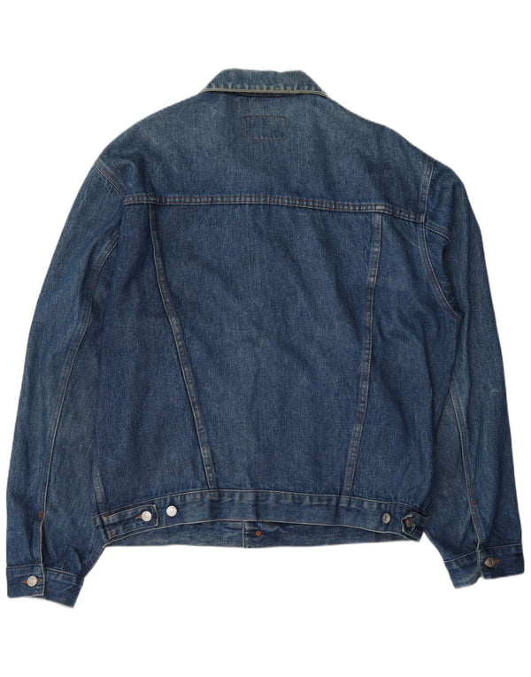 Carrera Veste en Jean Homme UK 44 2XL Bleu Coton