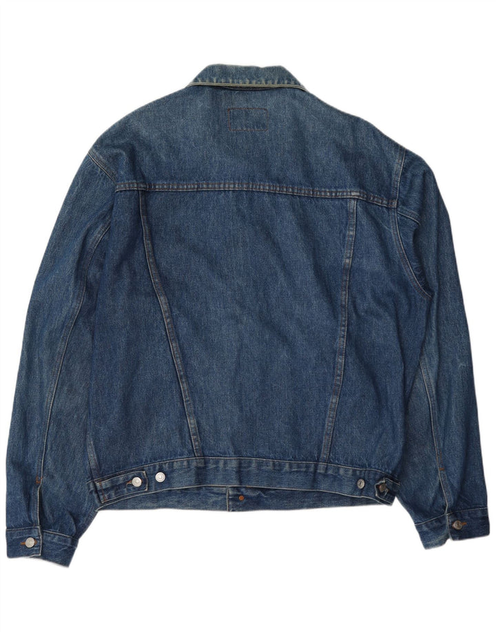 Carrera Veste en Jean Homme UK 44 2XL Bleu Coton