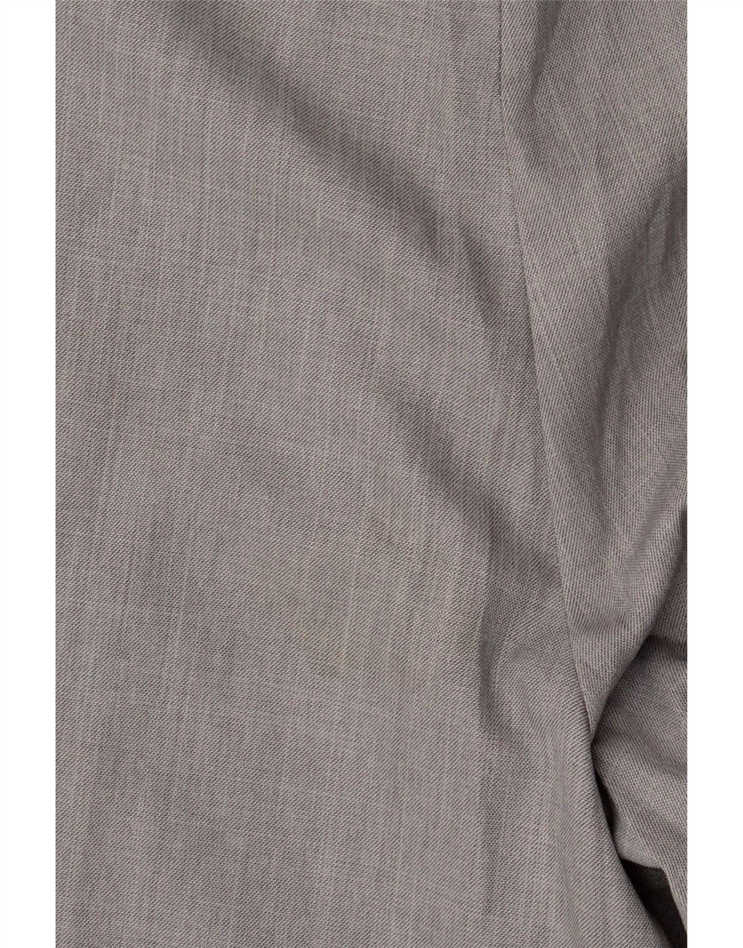Marks & Spencer Pantalon de Costume Droit Homme W42 L29 Gris Polyester