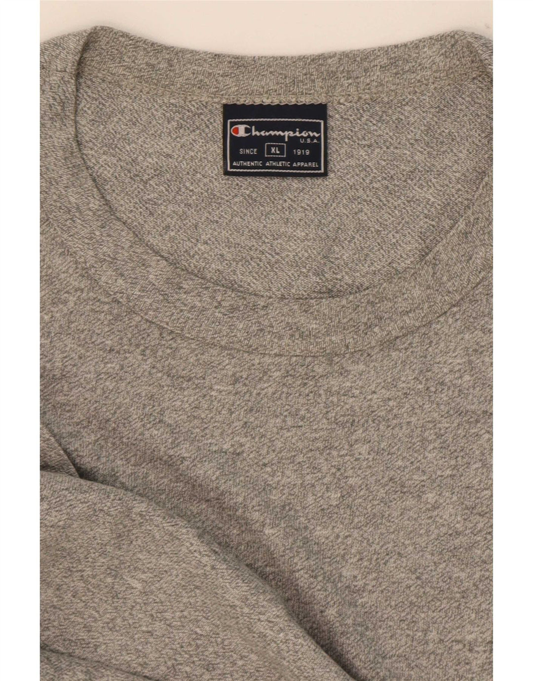 Champion T-Shirt Homme Top XL Gris Moucheté