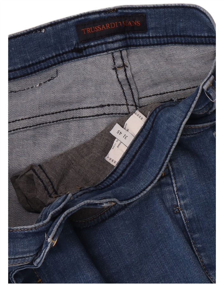Trussardi Femme Jean Slim W31 L26 Bleu