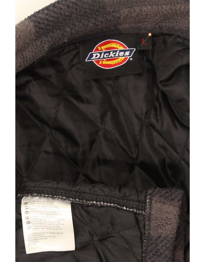 Dickies Chemise en flanelle Lumberjack pour hommes, grand carreaux en polyester bleu marine