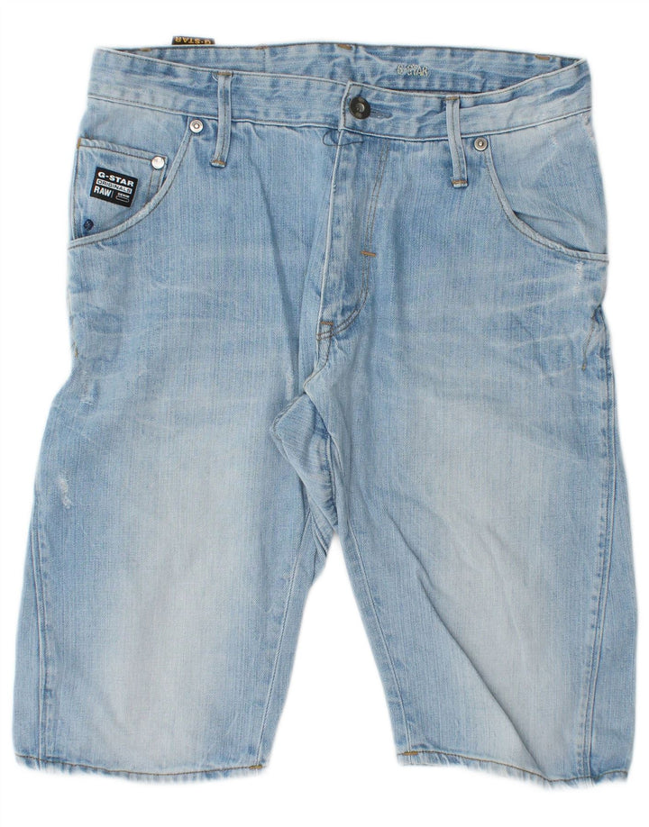 G-Star Short en jean W31 bleu moyen en coton pour homme