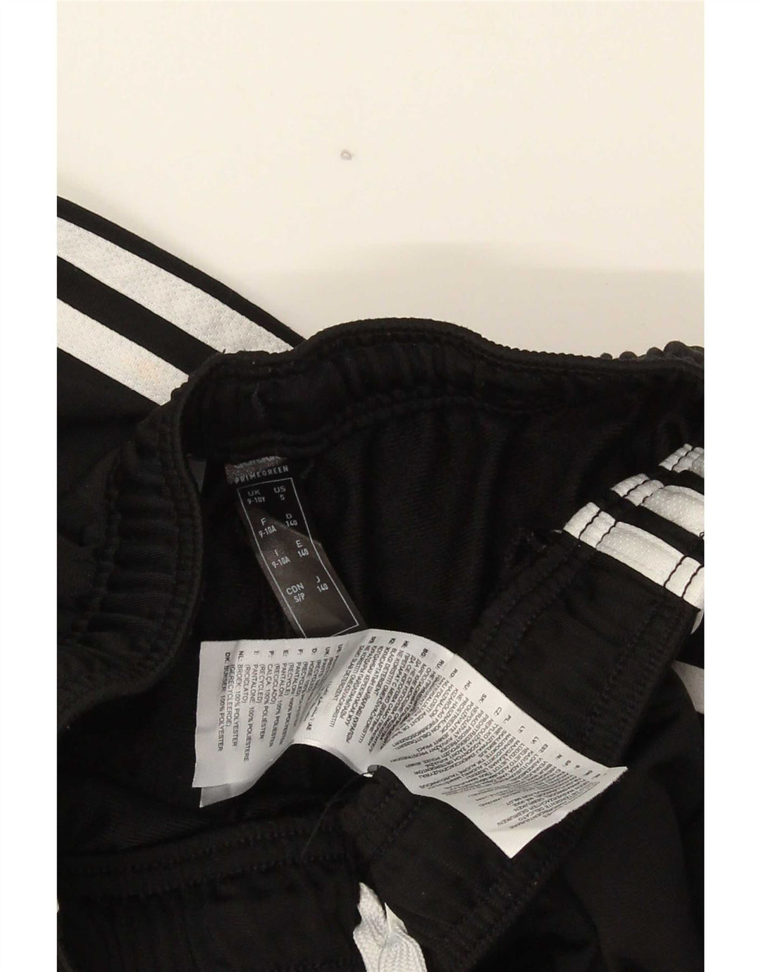 Adidas Pantalon de Survêtement Garçon Joggers 9-10 ans Noir Polyester