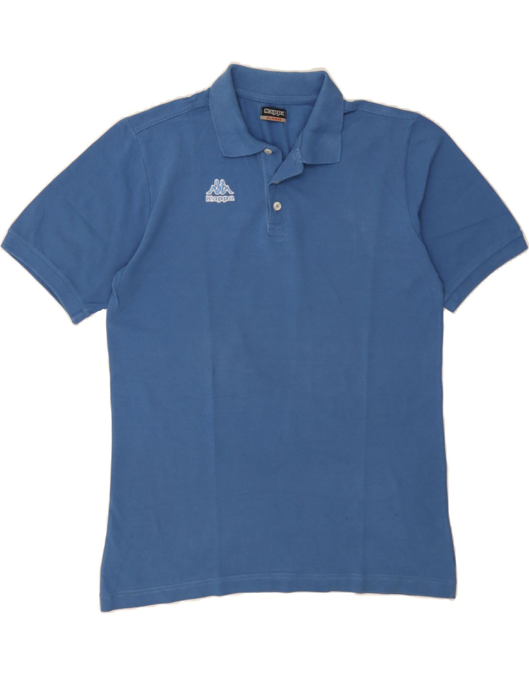 KAPPA Mens Polo Shirt XL Blue Cotton Vintage Kappa and Second-Hand Kappa from Messina Hembry 