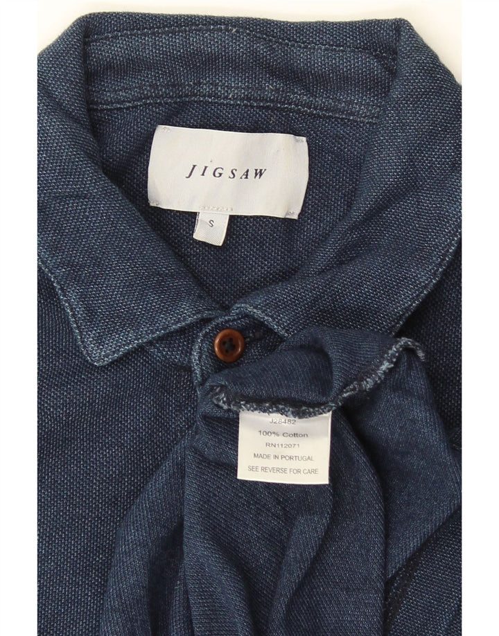 Jigsaw Polo Homme Petit Bleu Marine Coton
