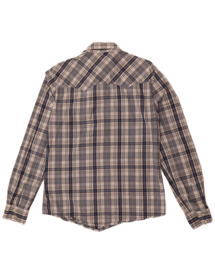 Levi's Chemise Modern Fit Homme Bleu Marine Moyen à Carreaux Coton