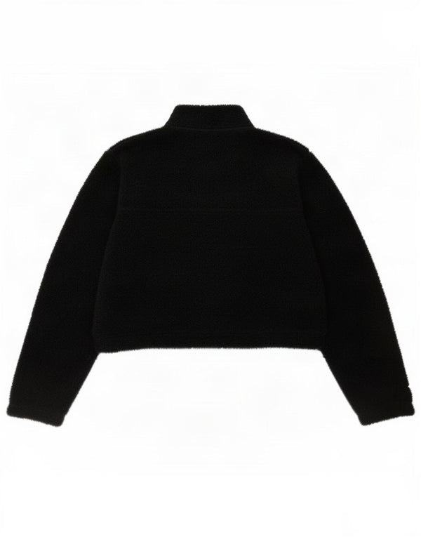 Nike Veste polaire Therma-Fit ample à fermeture éclair 1/4 pour femme Taille L Noir