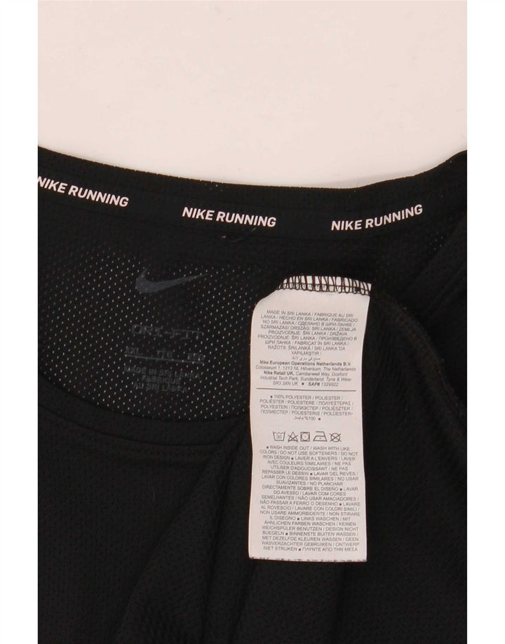 Nike Hommes Dri Fit T-Shirt Haut 2XL Noir Polyester