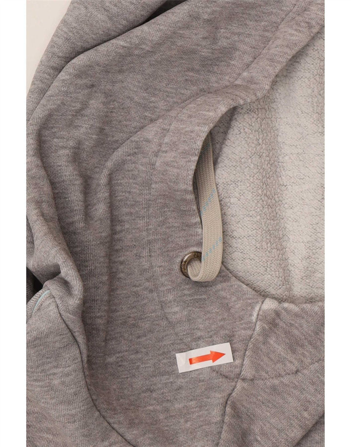 Puma Pull à Capuche Graphique Homme Gris Moyen Moucheté